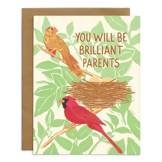 Starfangled Press Brilliant Parents Card