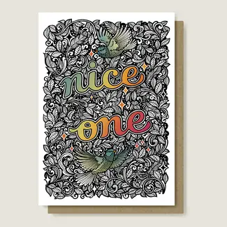 Nice One Bird Card