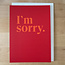 yellowDog : creative ITYSK I'm Sorry Card