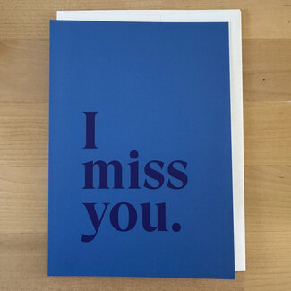 yellowDog : creative ITYSK I Miss You Card