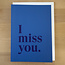yellowDog : creative ITYSK I Miss You Card