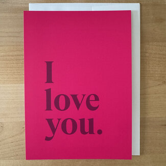 yellowDog : creative ITYSK I Love You Card