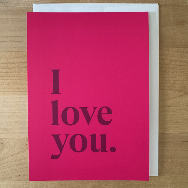 yellowDog : creative ITYSK I Love You Card