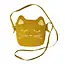 Kitty Cat Mini Purse - Yellow