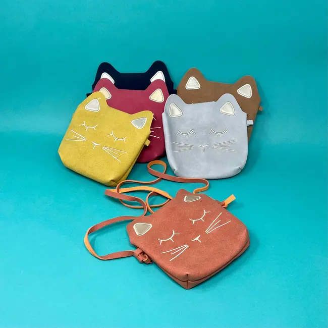 Kitty Cat Mini Purse - Yellow