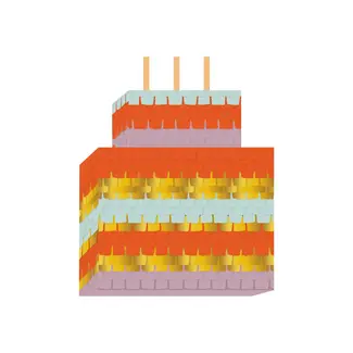 Birthday Cake Mini Pinata