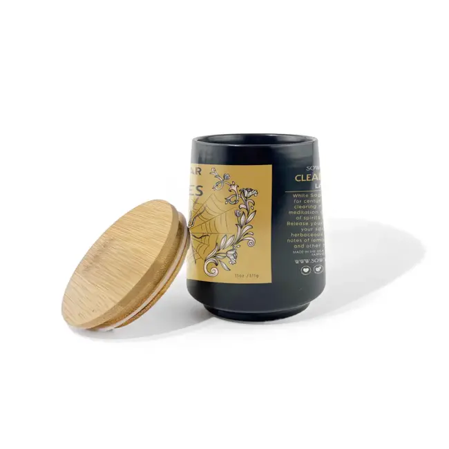 Sow the Magic Clear the Vibes Garden Candle - Lavender