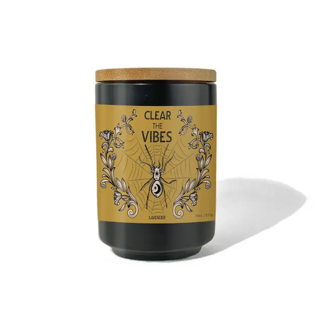 Sow the Magic Clear the Vibes Garden Candle - Lavender