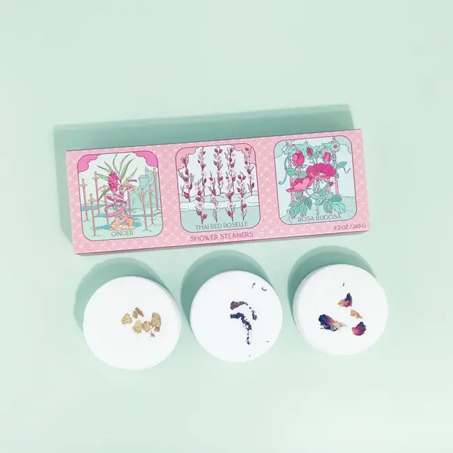 Sow the Magic Shower Steamer Set - Floral w/Botanicals