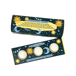 Sow the Magic Abundance Bath Bomb Trio - Moon Phase