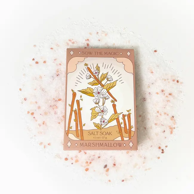 Sow the Magic Bath Salt Soak - Marshmallow Tarot