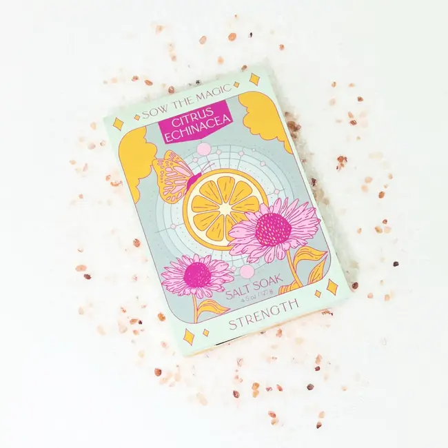 Sow the Magic Bath Salt Soak - Citrus Echinacea