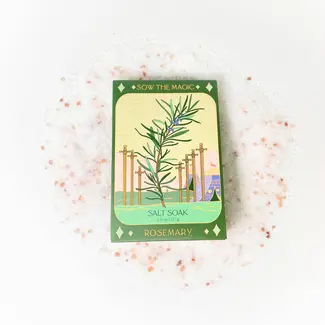 Sow the Magic Bath Salt Soak - Rosemary Tarot