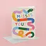 Missss You Snake Card