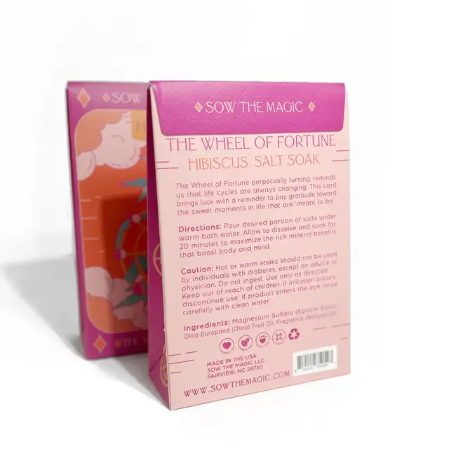 Sow the Magic Bath Salt Soak - The Wheel of Fortune Hibiscus