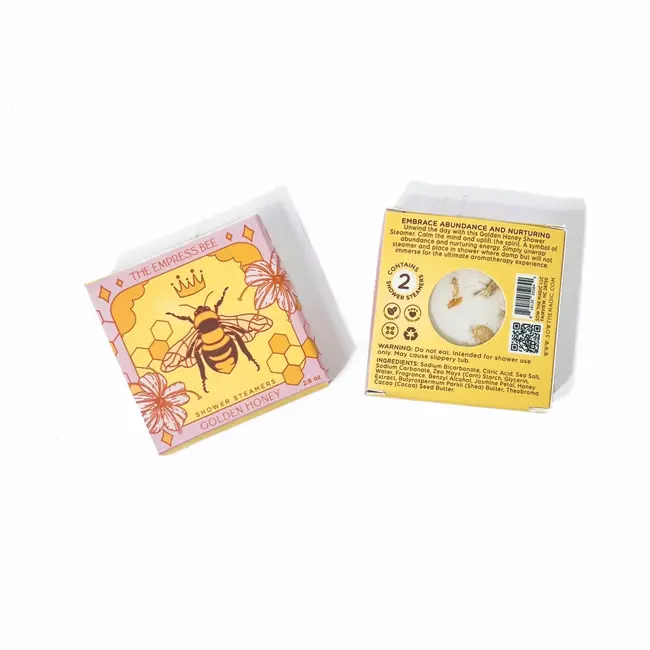 Sow the Magic Shower Steamer - Empress Bee Golden Honey