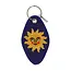 Sun & Moon Embroidered Keychain
