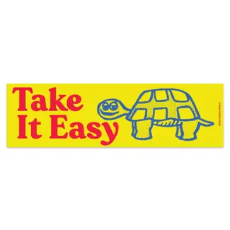 Take it Easy Bumper Magnet