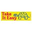 Take it Easy Bumper Magnet