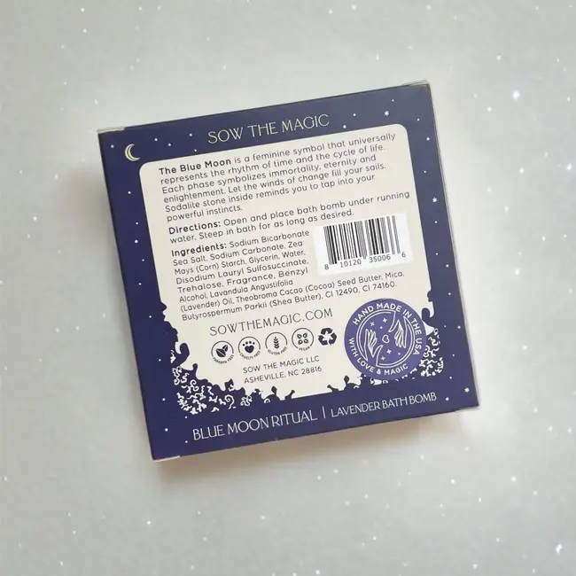 Sow the Magic Bath Bomb - Blue Moon Lavender