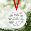 The Write Occasion Calligraphy North Carolina Ceramic Ornament