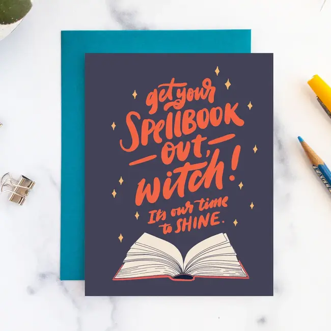 Billie Claire Handmade LLC Spellbook Card