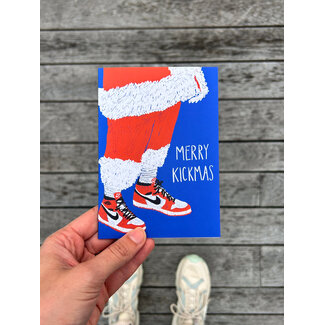 Lindsay's Paperworks Merry Kickmas Card