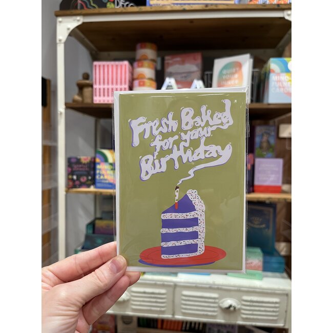 Lindsay's Paperworks Fresh Baked Birthday Card