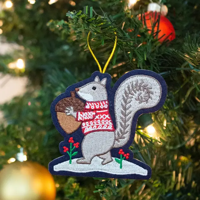 Seltzer Goods Squirrel Ornament
