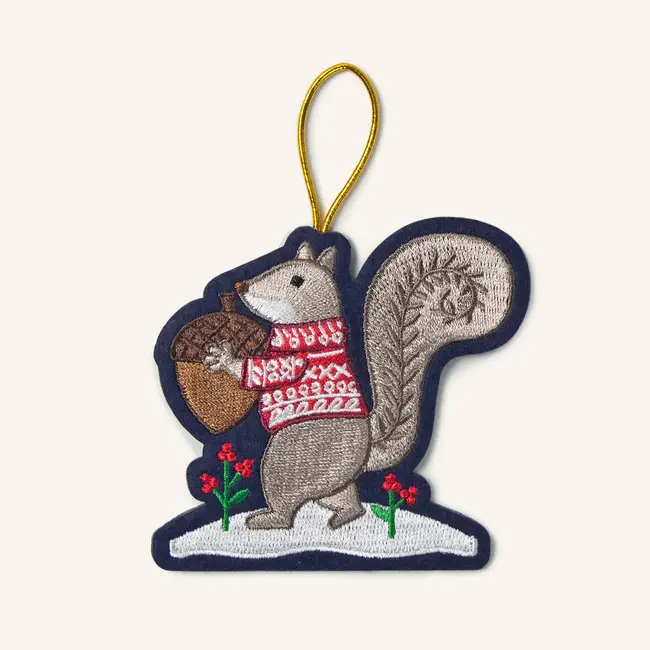 Seltzer Goods Squirrel Ornament