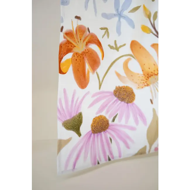 Lindy Stark Designs Carolina Wildflower Tea Towel