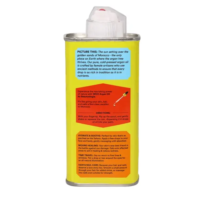 WOO Argan Oil – Hydrating and Anti-Aging for Skin, Hair, and Nails