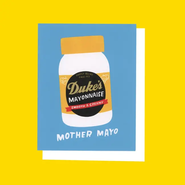 EEW Art & Cards Duke's Mayonnaise Blank Card