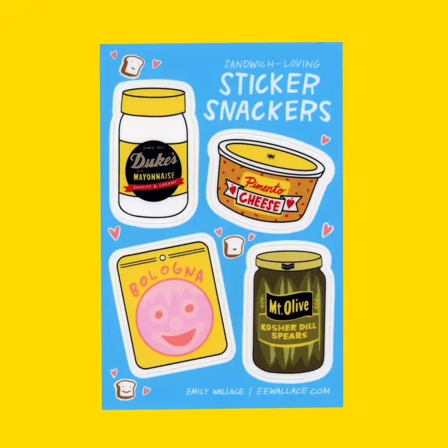 EEW Art & Cards Snacker Sticker Sheet
