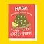 EEW Art & Cards Hark The Jiggly King Holiday Card