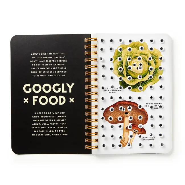 Googly Food Sticker Book
