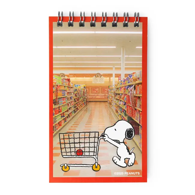 Snoopy Grocery Mini Memo Pad