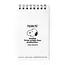 Snoopy Flower Bouquet Mini Memo Pad