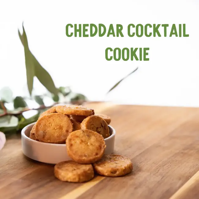 NC Gift Tin - Cheddar Cocktail Cookies