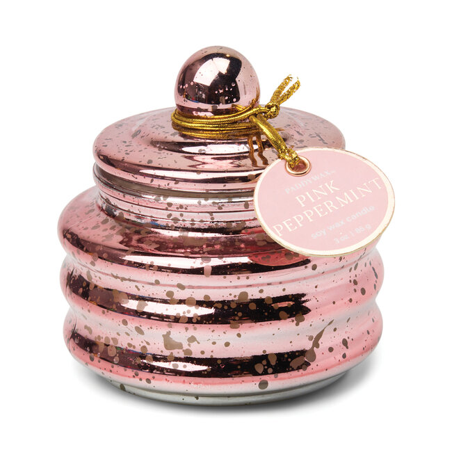 Beam Glass Candle - Pink Peppermint