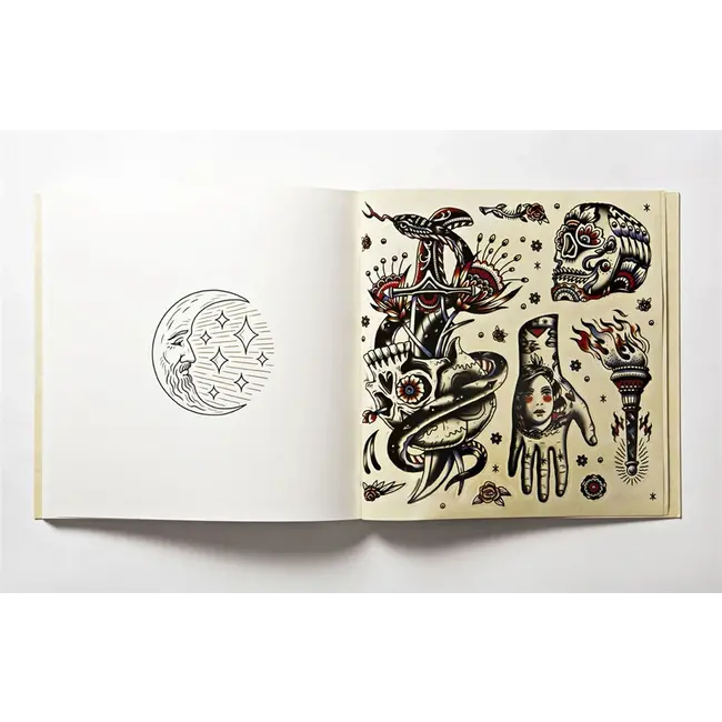 The Tattoo Flash Coloring Book