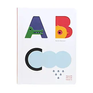 TouchThinkLearn: ABC - (Touch Think Learn) by Xavier Deneux (Board Book)
