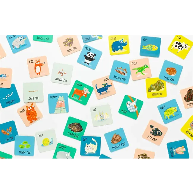 Who Pooped Memory Game