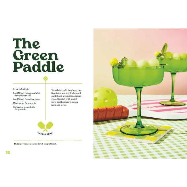 Dinks & Drinks: A Pickleball Cocktail Book