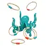 Happy Octopus Wooden Hoopla