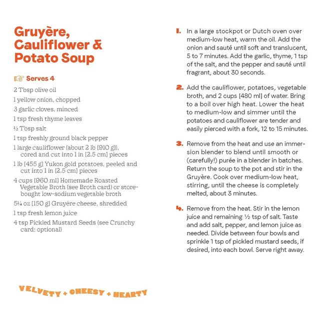 Soup Deck: 35 Year-Round Recipes for Delicious Soups and All the Fixings