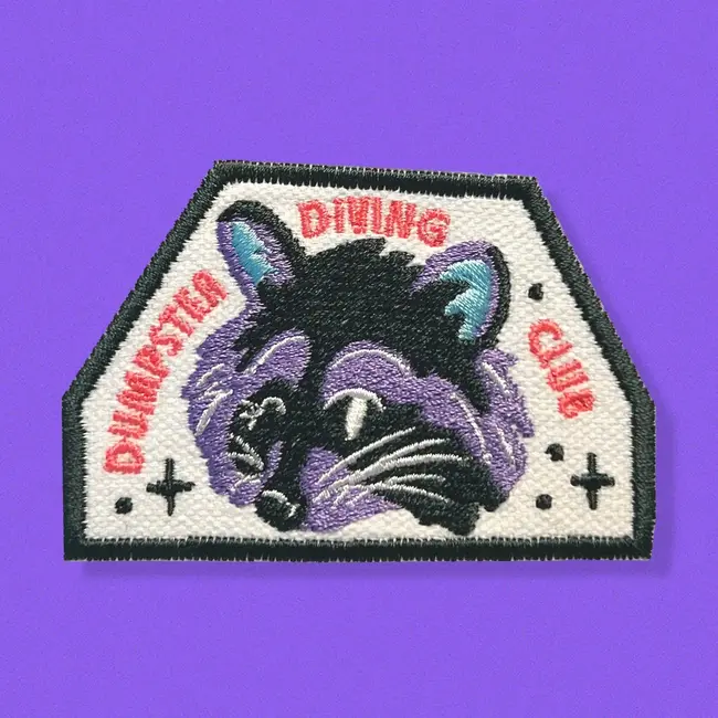 Street Rat Iron-on Patch