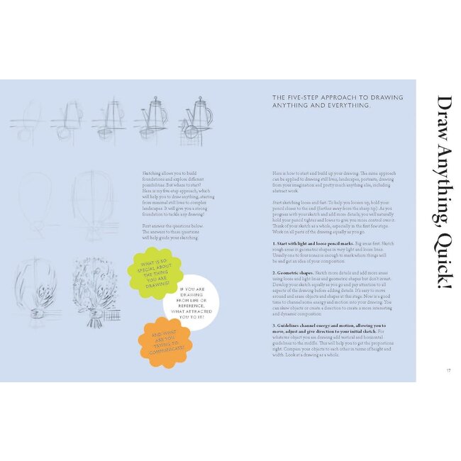 Drawing Nature: 100 Prompts, Projects and Playful