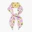 Twilly Ribbon Scarf - Strawberry Checkers