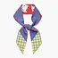 Twilly Ribbon Scarf - Apple Cat